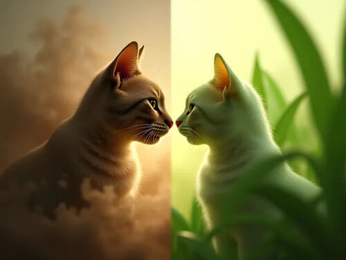 최신 회사 블로그 듀비트는 반려동물 건강을 위해 먼지 없는 카사바 고양이 쓰레기를 선보인다