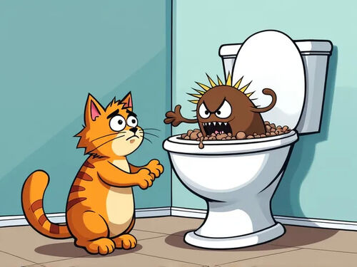 최신 회사 블로그 고양이의 쓰레기 를 씻는 것 은 파이프 손상 위험성 을 초래 한다