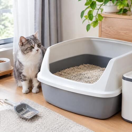 Últimas noticias de la empresa sobre Cuidado de la caja de arena para gatos: una guía sencilla para su uso y limpieza adecuados