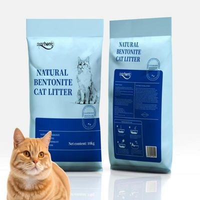 Bon prix OEM Bentonite Cat Litter Sand Poussière libre 0,8 mm-3,8 mm Bentonite Litter Sand en ligne