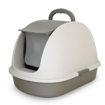 Bon prix ODM Boîte à ordures de chat surdimensionnée Boîte à ordures entièrement fermée Barrière d'odeur étanche aux éclaboussures en ligne