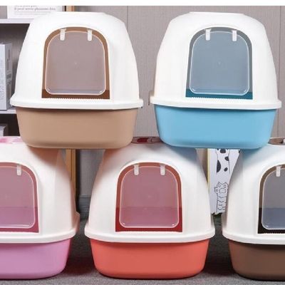 좋은 가격 Nonstick 완전히 닫힌 고양이 쓰레기 상자 OEM 닫힌 키티 쓰레기 상자 온라인으로