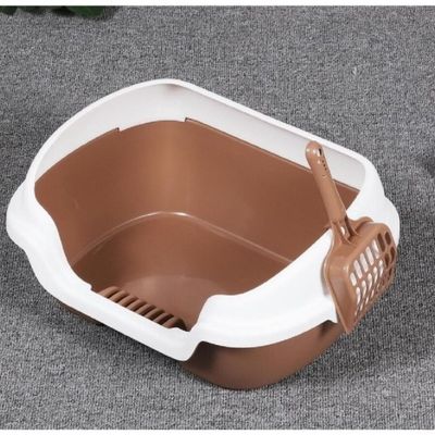 良い値段 多彩のPET 開いた猫のゴミ箱 大きな開いたゴミ箱 オンライン