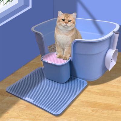 Пластиковый бассейн для кошачьих туалетов экологически чистый открытый мусорный ящик