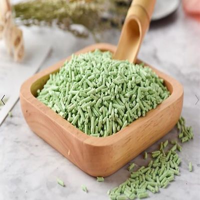 Кошачий свежий зеленый чай для кошачьего грязная каша премиум-класса, промытая, биоразлагаемая, быстро сгущающаяся