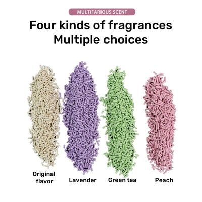 Goede prijs Flussable Strong Clumping Tofu Cat Litter Multi Fragrance Biologisch afbreekbaar online
