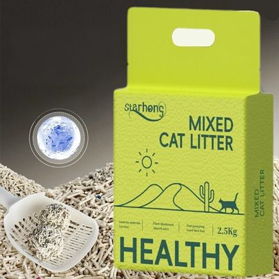 Buon prezzo OEM Deodorante Organico Tofu E Bentonite Miscelato Lettera Per Gatti Con Multi profumo in linea