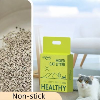 Giá tốt. 100% cát tự nhiên của mèo rác Strong Clumping hỗn hợp của mèo rác kiểm soát mùi không bụi trực tuyến
