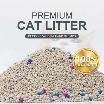 Guter Preis OEM 100% natürliche, starke Geruchssperre, Staubfreie Klumpen, Premium-Bentonit für Katzen Online