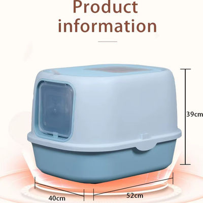 Harga yang bagus Multi Cat Cocok Kotak Kotak Kulit Kulit Pink Terkunci Dengan Anti Splash Dan Sekop Kotak on line