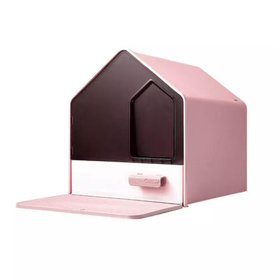 Bon prix Toilette pour chat en plastique pratique et pratique avec cuvette à litière en ligne