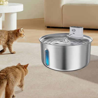 Bom preço Ultra-silenciosa 5.5L Fonte de água automática para animais de estimação com distribuidor de água para animais de estimação on-line