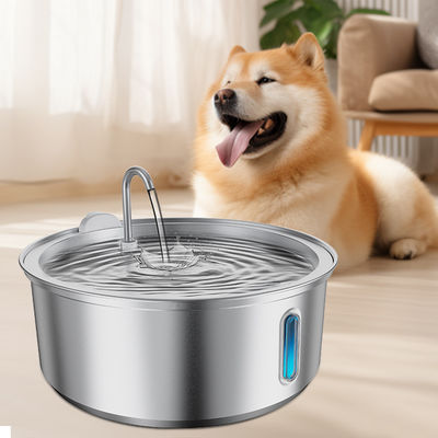 Giá tốt. Đồ dùng cho ăn uống cho thú cưng Bát uống nước cho mèo bằng thép không gỉ 8L, Bát uống nước cho chó trực tuyến