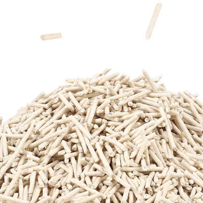 Giá tốt. Cát vệ sinh cho mèo làm từ đậu phụ, nguyên liệu thô Guar Gum, dạng hạt lớn, có thể xả được và thấm hút tốt trực tuyến