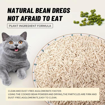 Giá tốt. Sản phẩm thú cưng OEM thân thiện với môi trường 1,5mm Biodegradable Clumping Premium Odor Control Tofu Cat Litter trực tuyến
