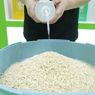Manufacturer Direct Eco-Friendly Dust-Free Super Clumping Natural Plant Healthy Striped OEM/ODM Unscented Tofu Cat Litter