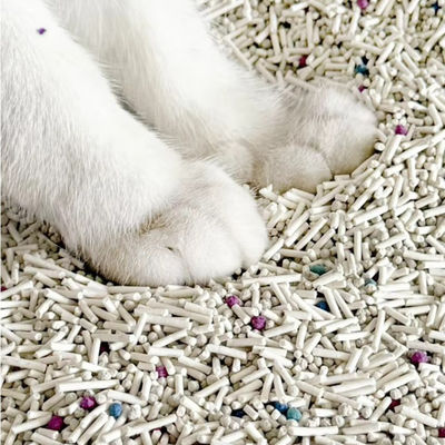 Pet Products Suppliers Natural Tofu Bentonite Mixed Cat Litter Clumping Flushable High Quality Pet Supply