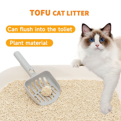 Bom preço Areia para gatos de tofu listrada, ecológica, direto da fábrica, altamente absorvente, controle de odores, lavável e de qualidade premium on-line