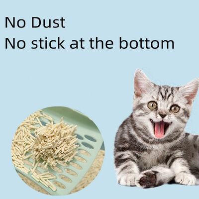 Guter Preis Fabrik Großhandel starke Geruchskontrolle Klumpen umweltfreundliche pflanzliche Katzen Sand Tofu Katzenmüll Online