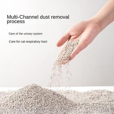 High Quality Factory Wholesale Cleaning Supply Natural Clumping Dust-Free Bentonite Cat Litter