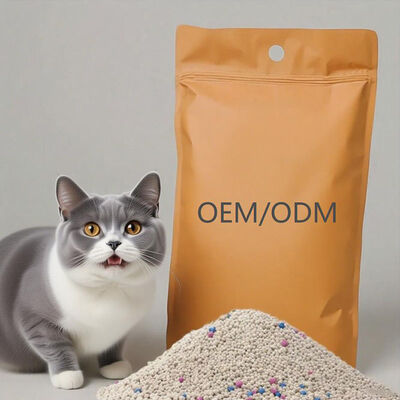 Giá tốt. Nhà sản xuất OEM/ODM 100% Cát vệ sinh cho mèo Bentonite vón cục, không bụi, khóa mùi hương chanh tự nhiên trực tuyến