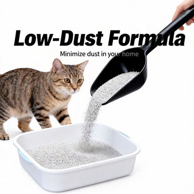 Harga yang bagus Bau yang dapat disesuaikan Bentonite Cat Litter Low Dust Clumping Formula Pet Litter Sand on line