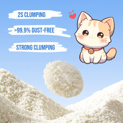 Bom preço Fábrica de Produtos para Animais de estimação OEM/ODM Fábrica de Produtos para Animais de Criança Grátis Fonte Não Adesiva Premium Biodegradável Natural Desodorizante Cassava Cat Litter on-line