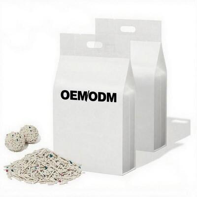 Хорошая цена Китайские поставщики кошачьего песка OEM/ODM Premium Clumping Dust Free Tofu Mixed Bentonite Cat Litter Sand онлайн