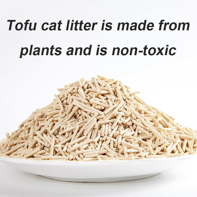 Eco Friendly Tofu Cat Litter Quick Clumping Flushable Organic Soy Sand
