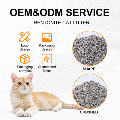 Bom preço Eliminação de odores intensos Empilhadeira de acúmulo de bentonita para gatos para casas de gatos on-line