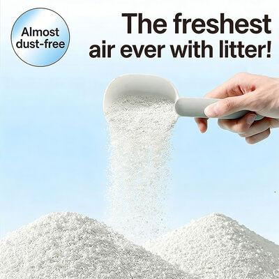 Natural Fresh Cassava Cat Litter Efficient Liquid Absorption Lightweight Easy Maintenance Formula