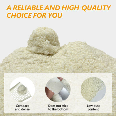 Soft Grain Cassava Cat Litter Natural Ingredients With Efficient Odor Sealing Technology