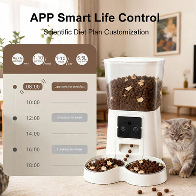 Hot Selling Pet Accessories Large Capacity Automatic Pet Feeder for Cats and Dogs Daily Feeding