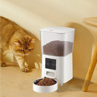 Intelligent Pet Products Pet Feeder with Scheduled Feeding Voice Recorder and App Control