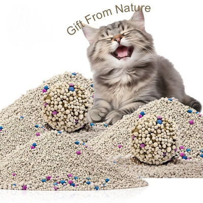 Buen precio Basura para gatos de bentonita libre de polvo con aglomeraciones fuertes y mejor eliminación de olores en línea