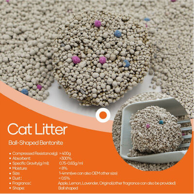 Advanced Bentonite Cat Litter Delivering Rapid Liquid Absorption and Maximum Odor Protection
