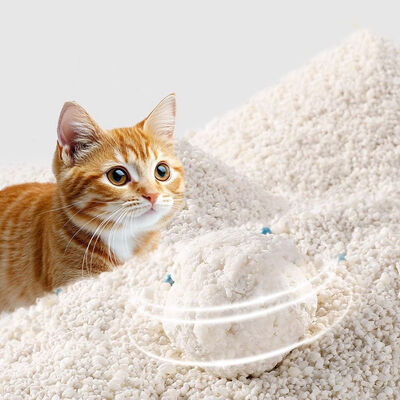 Natural Cassava Cat Litter with Low Dust Performance and Powerful Clumping Strength