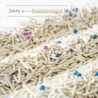 Advanced Firm Clumping Tofu Bentonite Mixed Cat Litter Excellent Odor Control Low Tracking