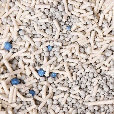 Bom preço Tofu Bentonita Misturado Natural Flushable Cat Litter com Pouca poeira Strong Clumping Customization OEM On-line