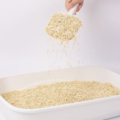 Bom preço Areia de Tofu Premium para Gatos com Fibra de Ervilha Natural, Aglomeração Rápida, Ecológica, Sem Poeira, Suprimentos para Animais de Estimação On-line