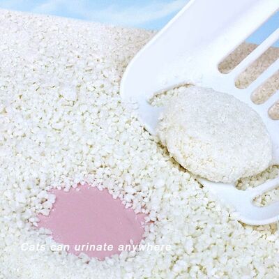 Eco Friendly Cassava Cat Litter with Soft Texture Rapid Moisture Absorption and Odor Control