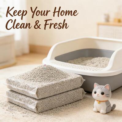 Innovative Bentonite Cat Litter Solution with Fast Clumping Low Dust and Odor Prevention