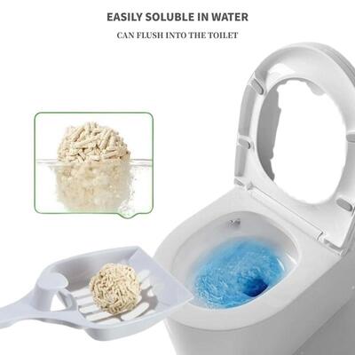 Controle de odor natural com baixo teor de poeira Tofu Cat litter Hard clumping Fast absorção Produtos para animais de estimação