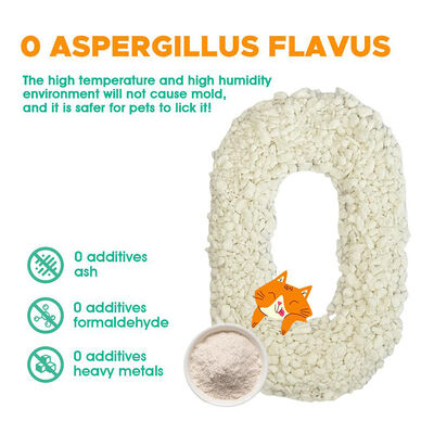 Premium Pet Products Plant Based Cassava Fiber Cat Litter Quick Clumping Absorption Odor Control