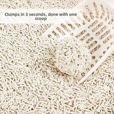 Premium Soybean Fiber Strong Absorption Easy Scooping Eco-Friendly OEM/ODM Tofu Cat Litter