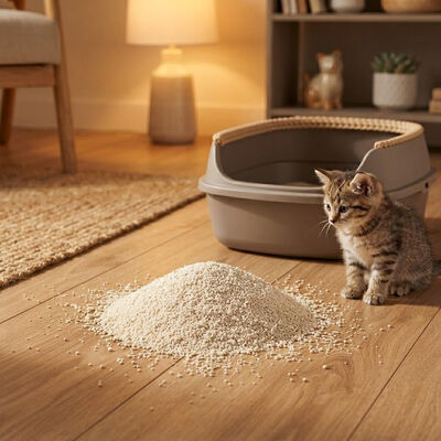 High Performance Pet Products Strong Clumping Quick Absorption Odor Control Low Dust Cassava Cat Litter