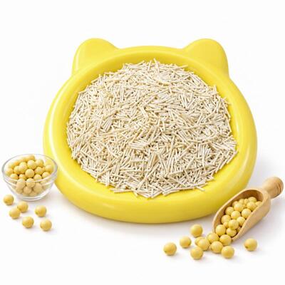 Highly Absorbent Eco-Friendly Plant Based Cat Litter with Quick Clumping Flushable Tofu Cat Litter