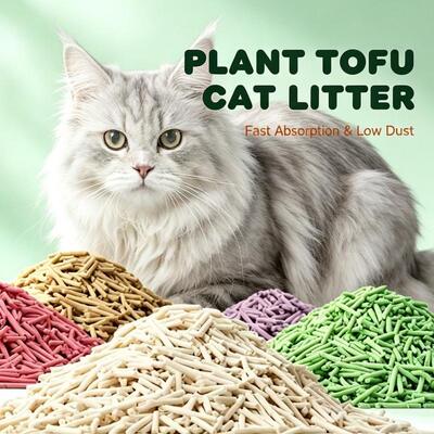 Eco Friendly Biodegradable Cat Litter Offering Fast Absorption and Easy Cleaning Tofu Cat Litter