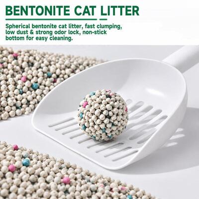 Premium Sodium Bentonite Fast Clumping Low Dust Odor Control Cat Litter
