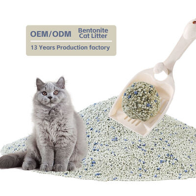 Premium Mineral Cat Litter With Fast Absorption Strong Clumps And Low Dust
